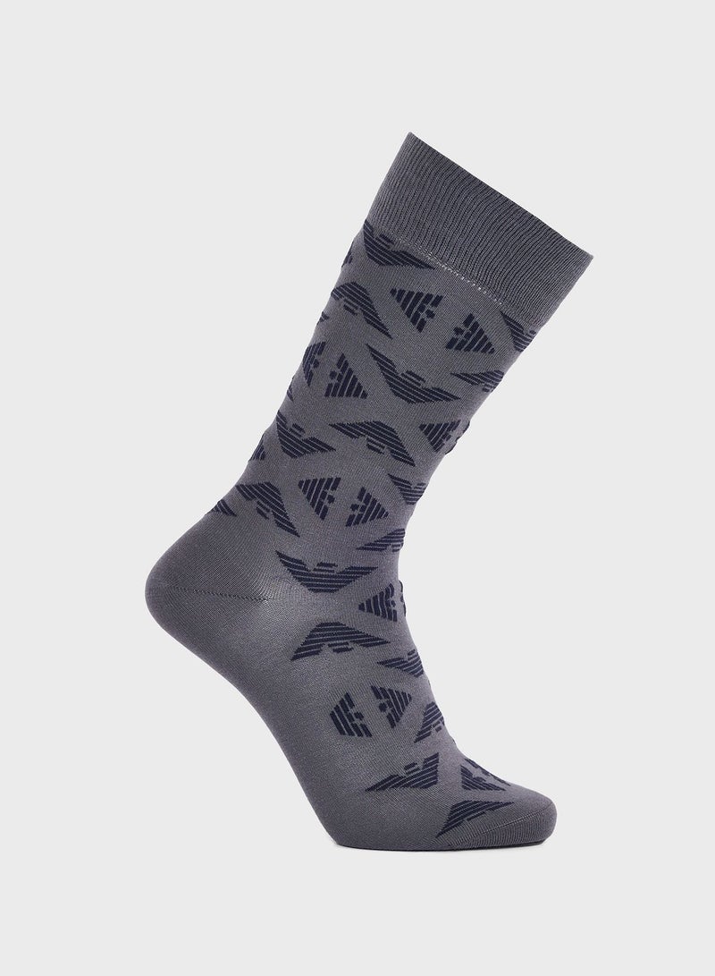 3 Pack Logo Ankle Socks