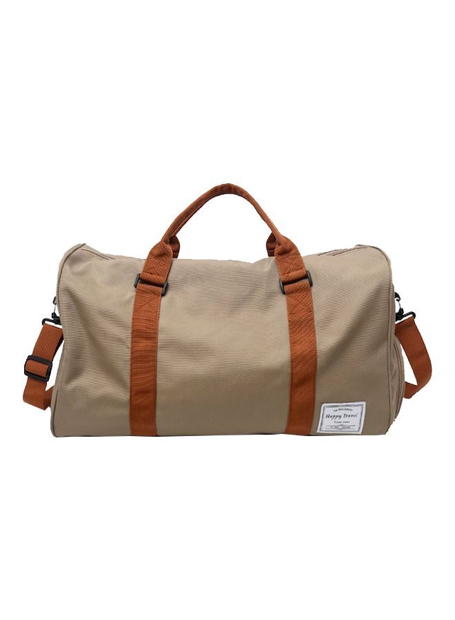 Vintage Duffel Bag Beige/Brown