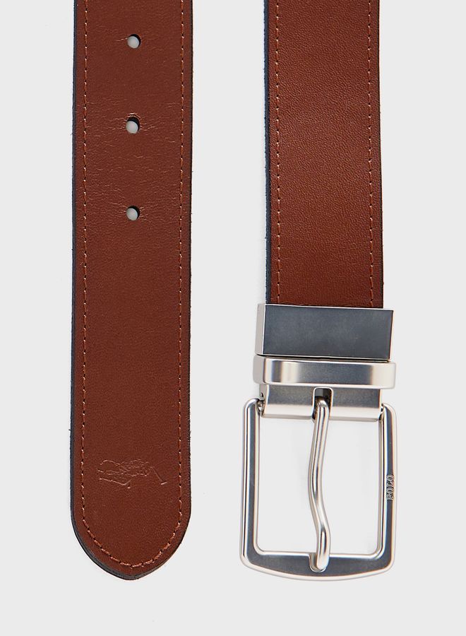 Reversible Leather Belt Gift Set