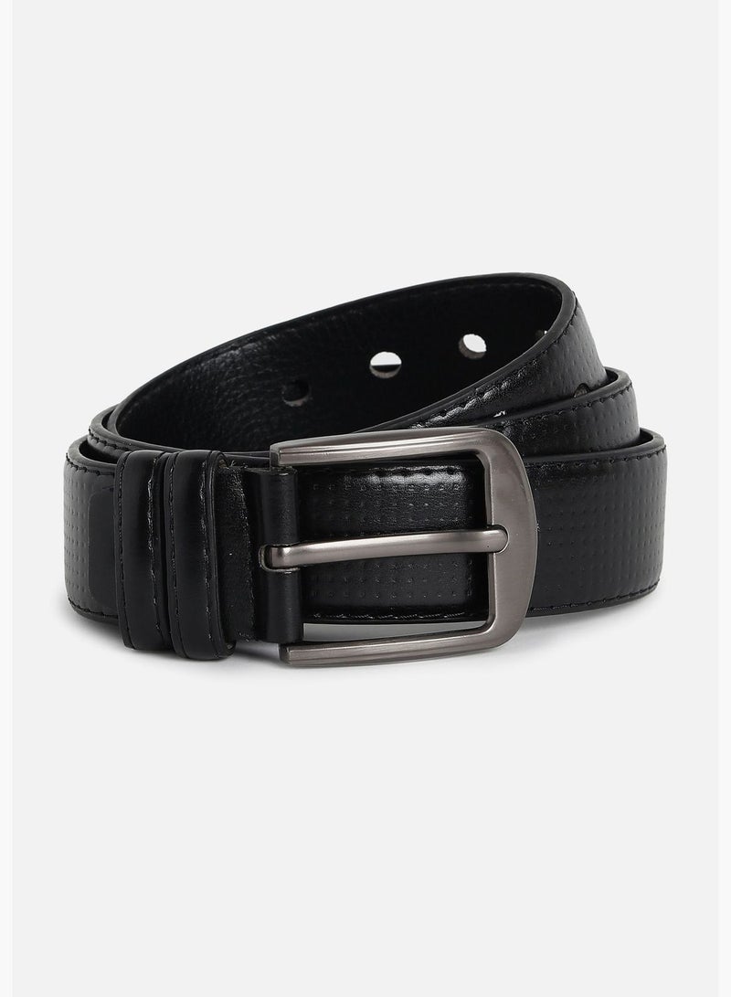 Casual Solid PU Leather Waist Belt For Men