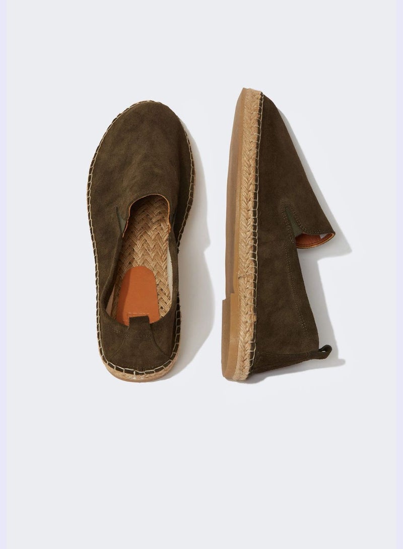 Straw Sole Sand Shoes