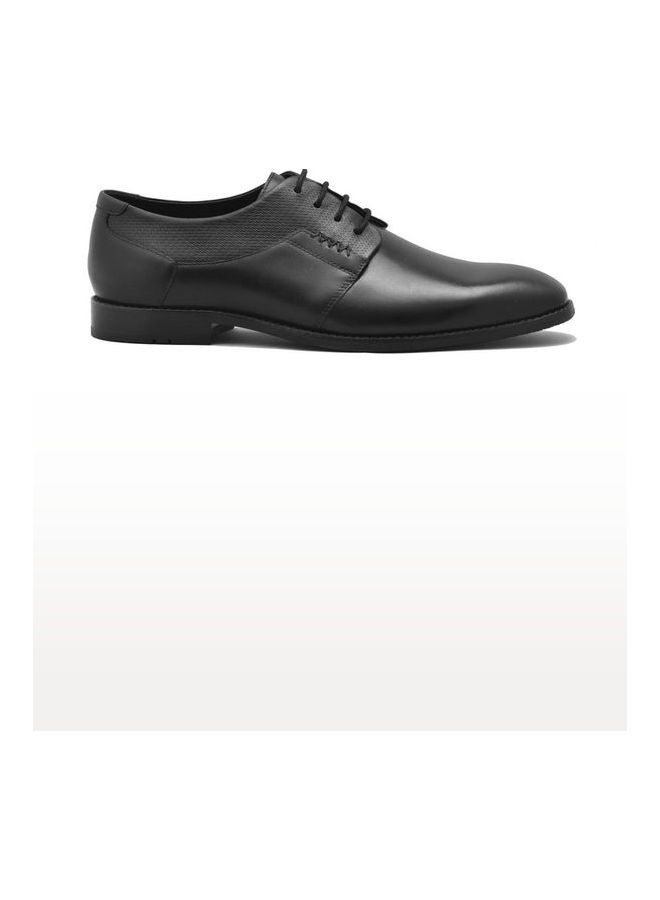 Comfortable Lace-Up Formal Shoes Black