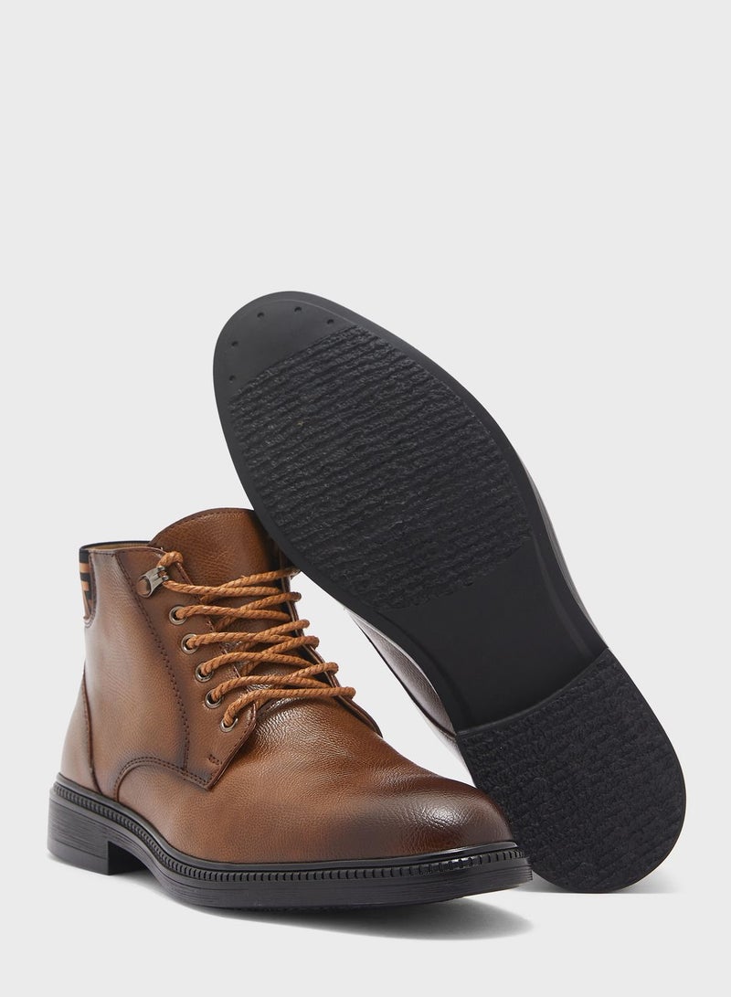 Casual Derby Boots