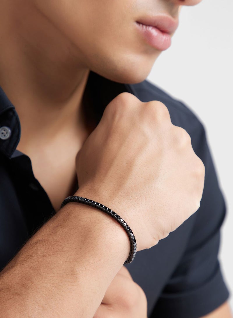 Casual Logo Buckle Bracelet