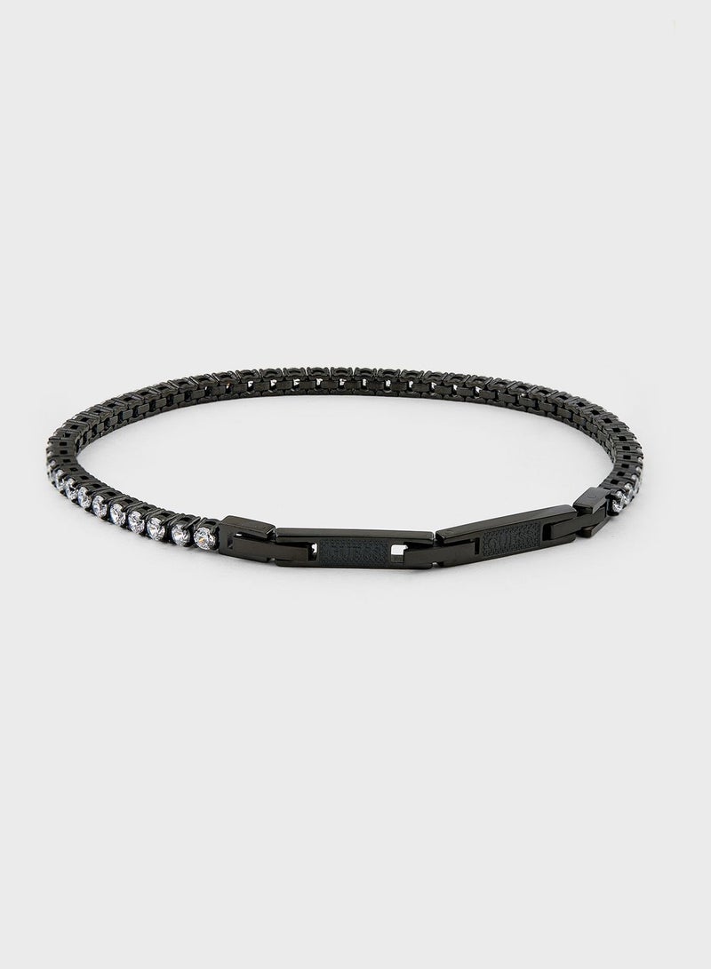Casual Logo Buckle Bracelet