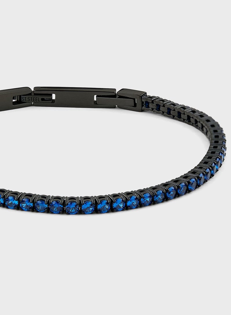 Casual Logo Buckle Bracelet