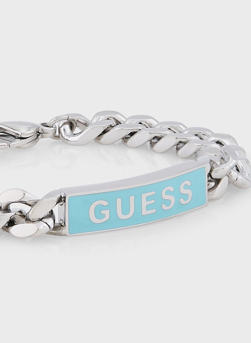 Juxb03002Jwstaqs Simple Enamel Bracelet