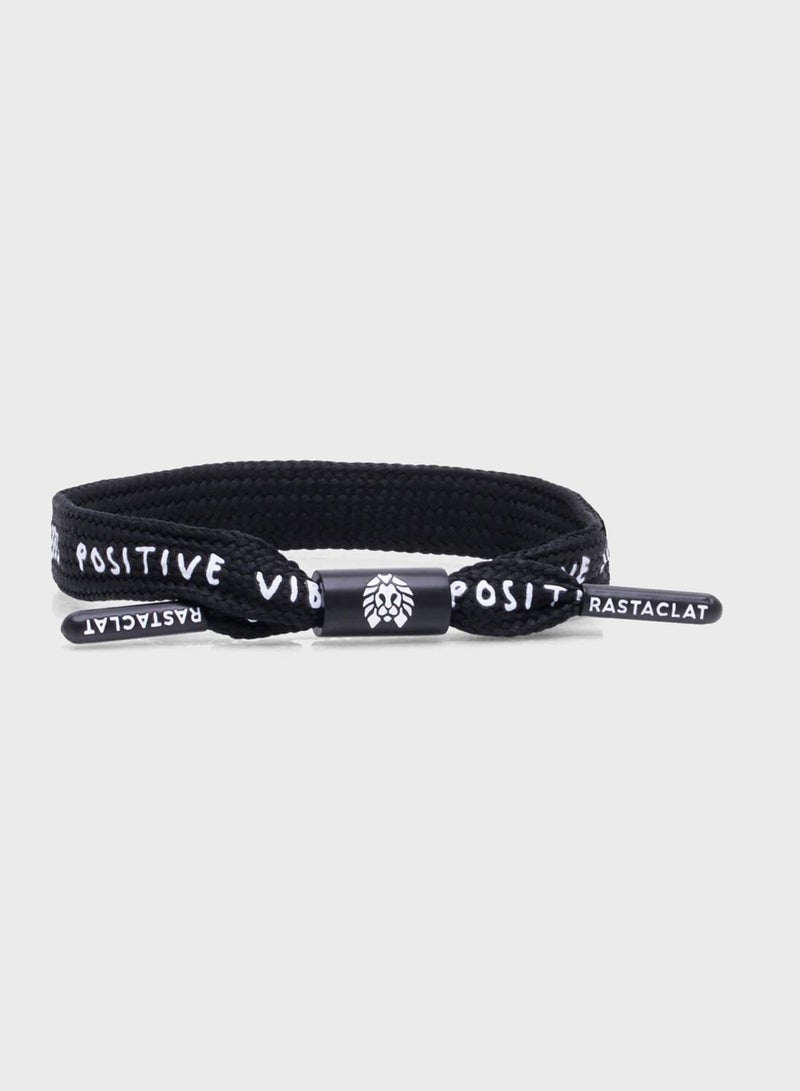 Positive Vibes - Black Bracelet