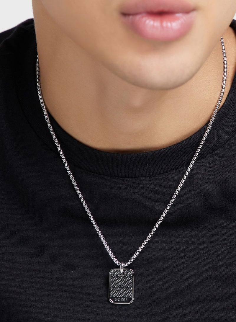 Logo Tag Necklace
