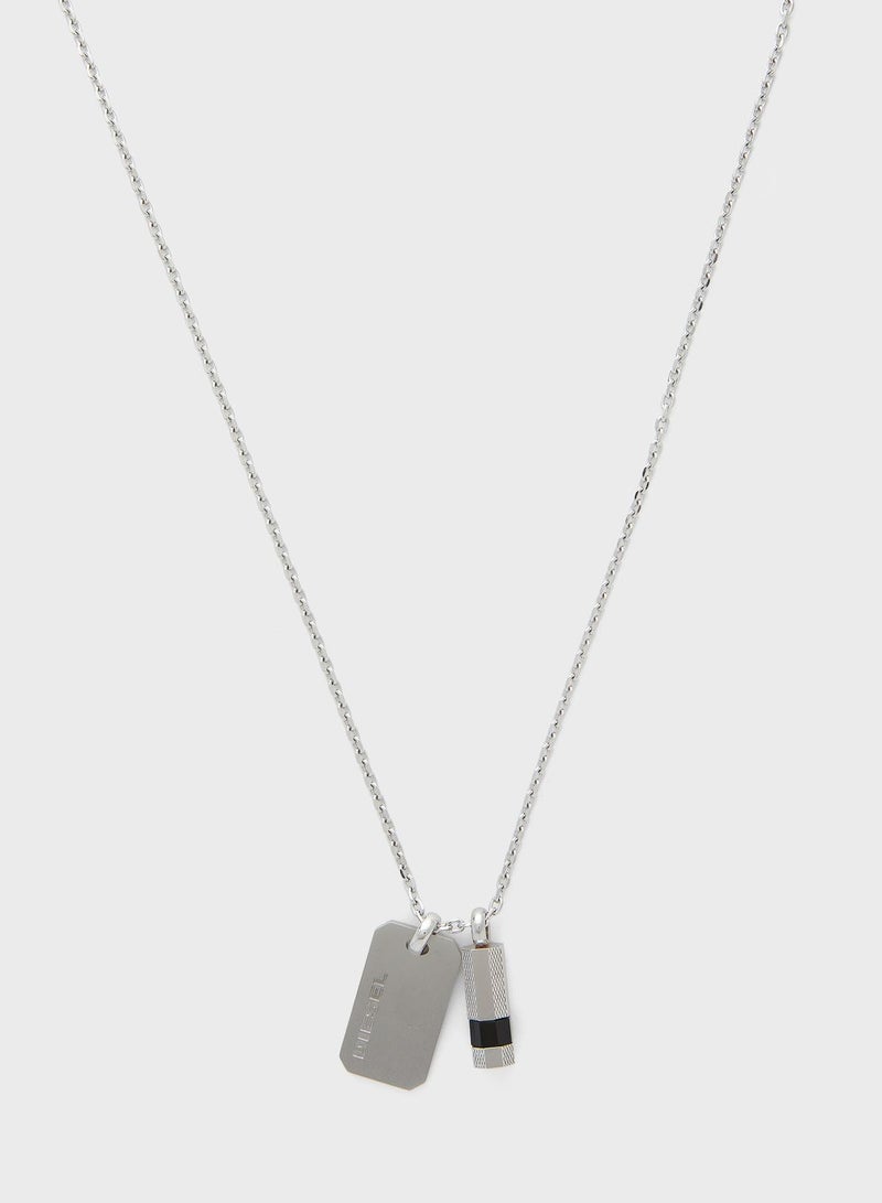 Double Dogtags Necklace