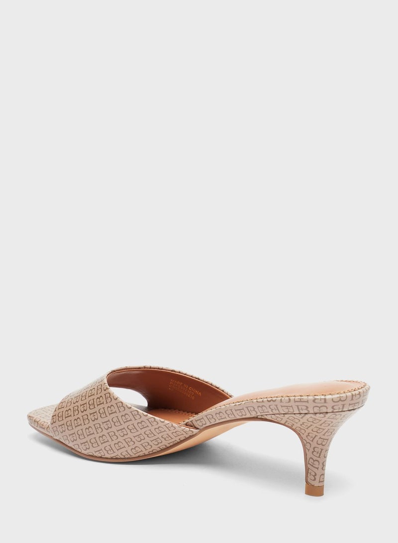 Pencil Heel Sandals