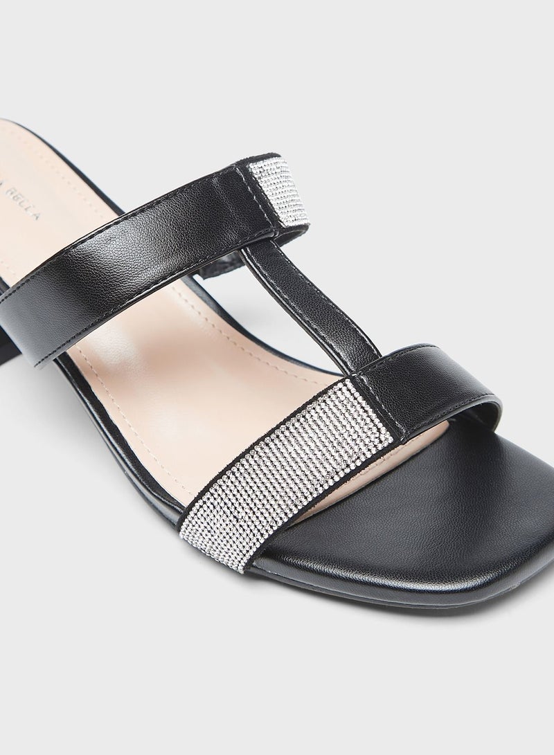 Block Heel Sandals