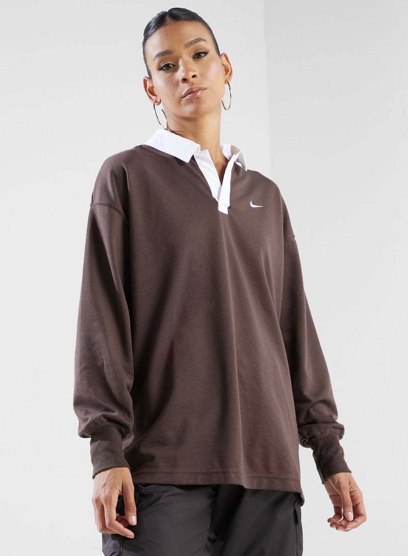 Nsw Essential Oversized Polo Shirt