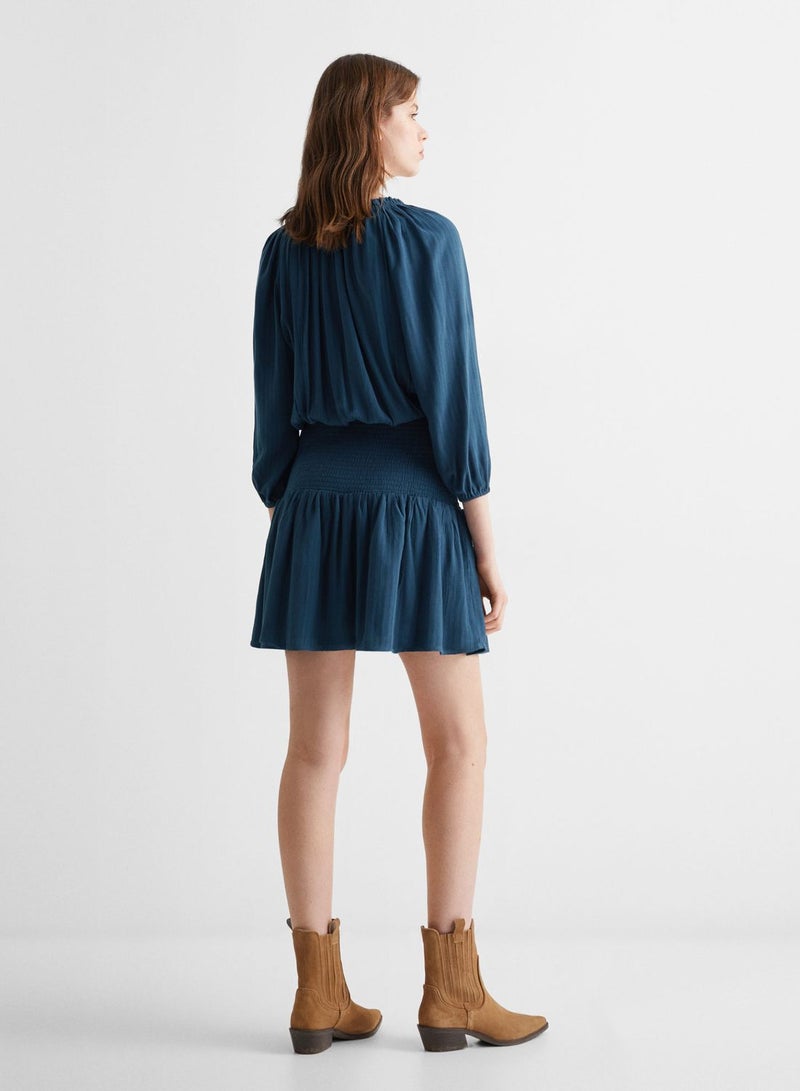 Youth Ruffle Hem Dress