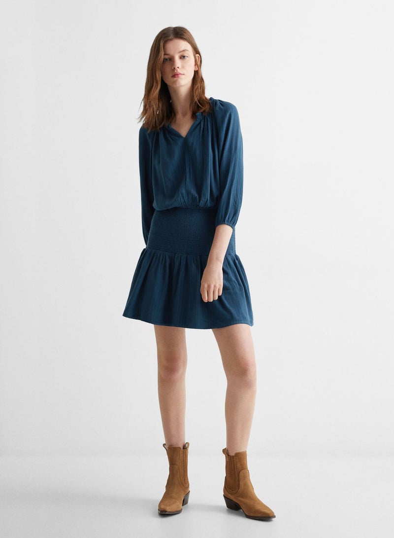 Youth Ruffle Hem Dress