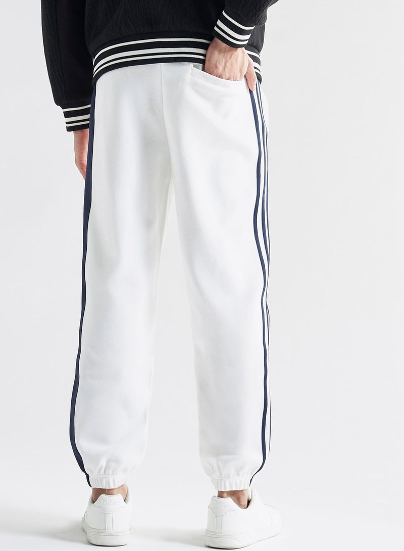 Logo Cuffed Sweatpants