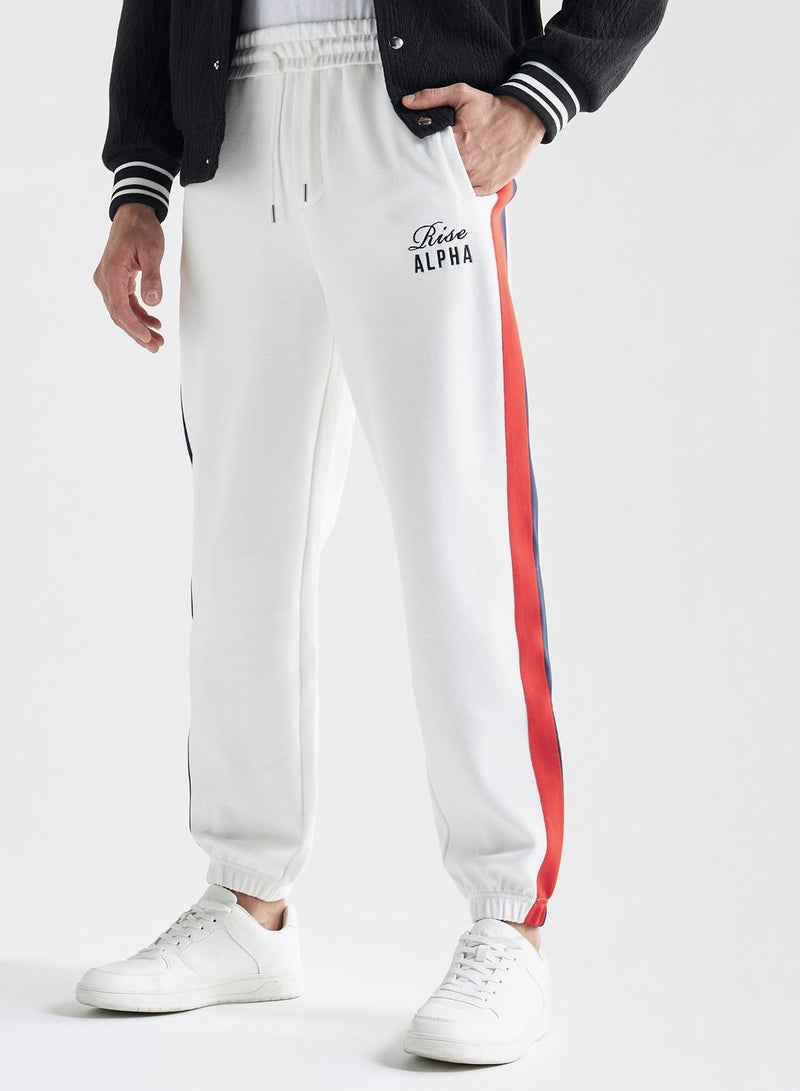 Logo Cuffed Sweatpants