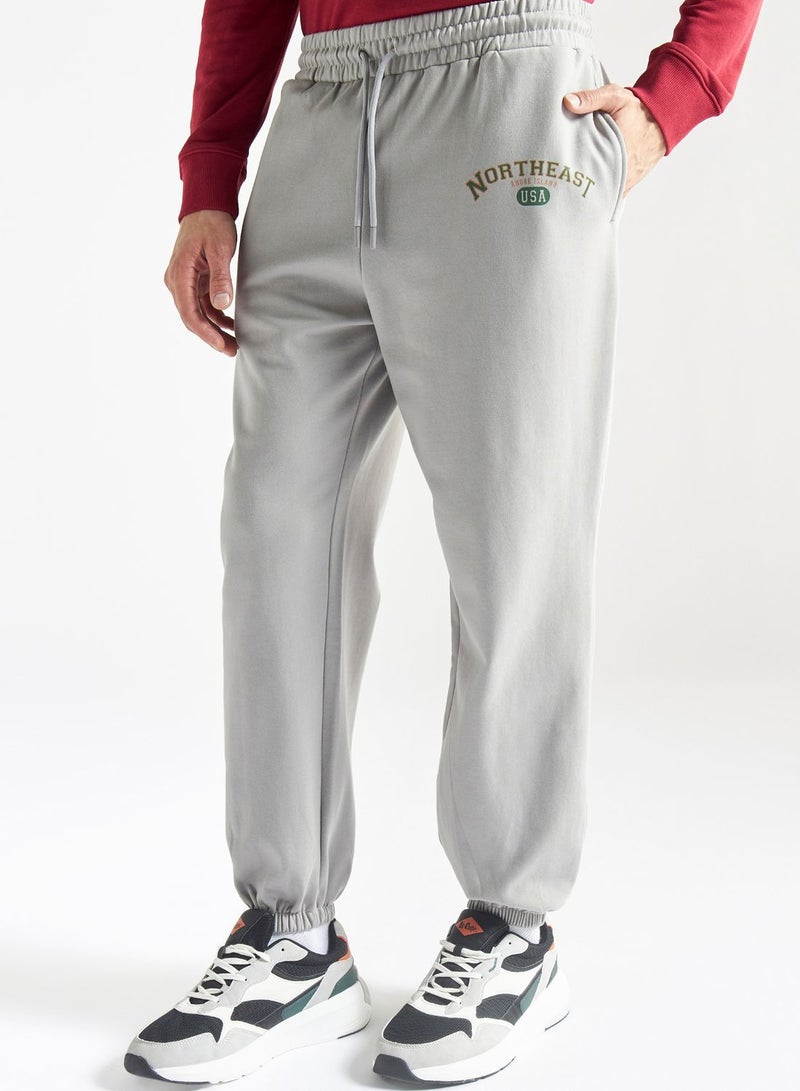 Logo Cuffed Sweatpants