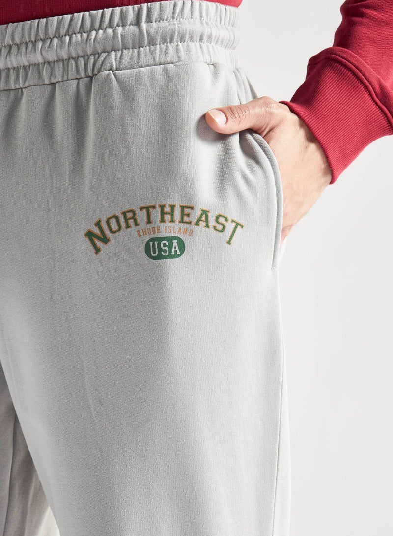 Logo Cuffed Sweatpants