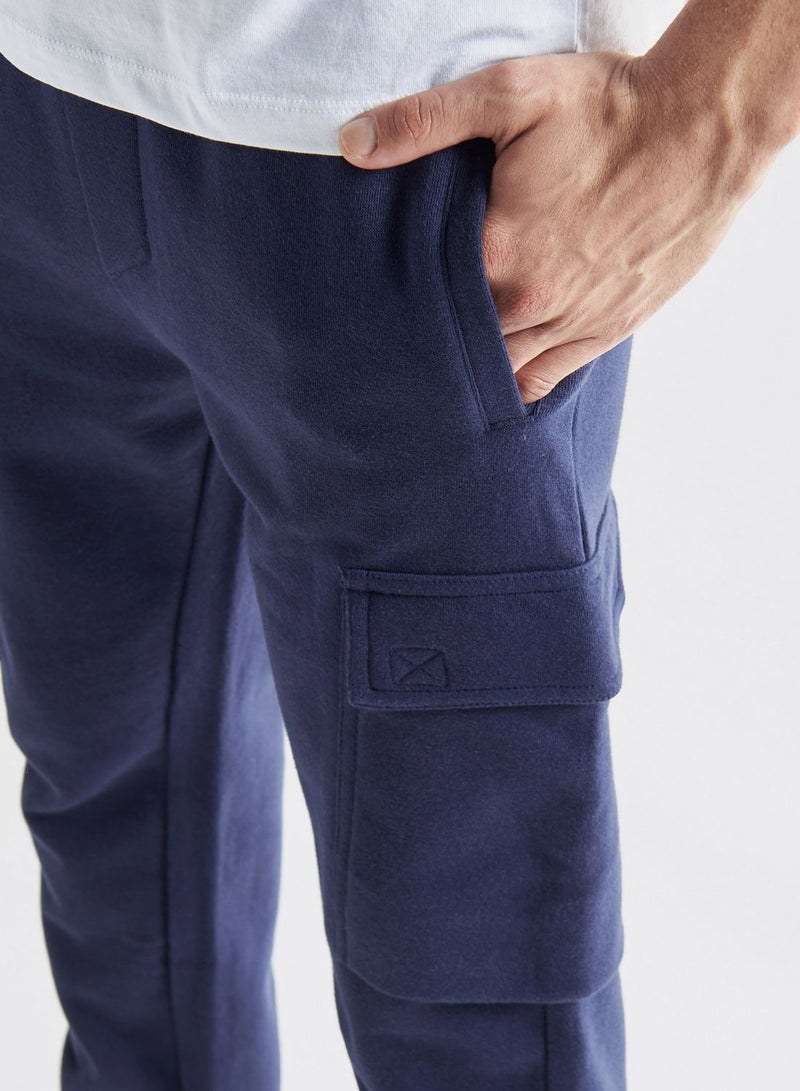 Essential Flexi - Waist Cargo Sweatpants