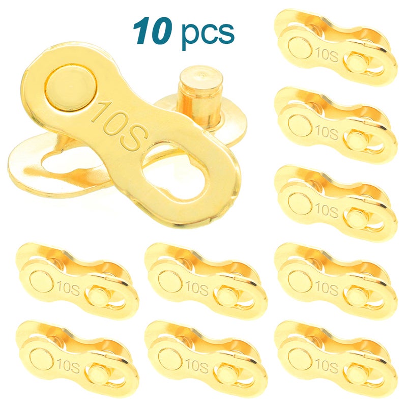 10-Pieces Chain Connector Lock Bicycle Set 9cm