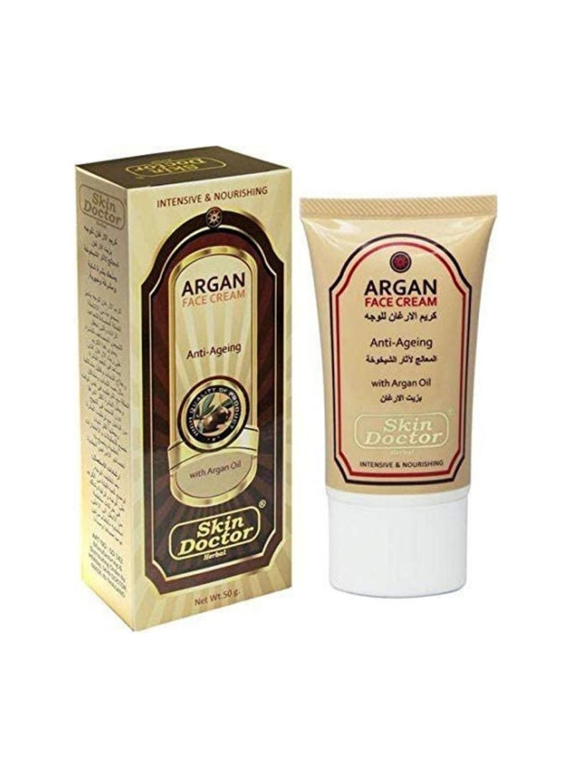Skin Doctor Whitening Soap 4in1 80gm, Ostrich Eye Cream wrinkle cover 30 gm, Spotless Fairness whitening Cream and argan face cream (set of 4)