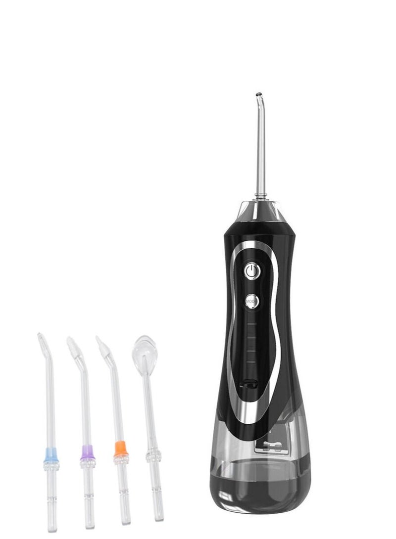 Portable Dental Water Flosser Clean Teeth Cordless Professional Dental Oral Irrigator 300Ml Water Tank