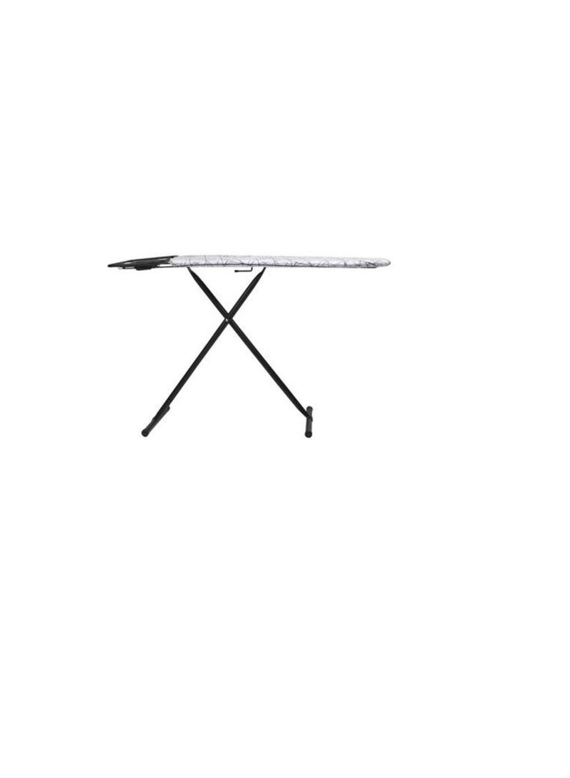 Vibgyor Ironing Board with Cotton Cover, 8mm Pad, Mesh Steel Frame Iron Board with Cover Pad Home Laundry Room Or Dorm Use Adjustable Height
