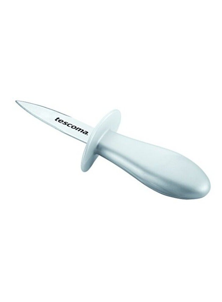 Tescoma oyster shucking knife, with slip protection Handle, white