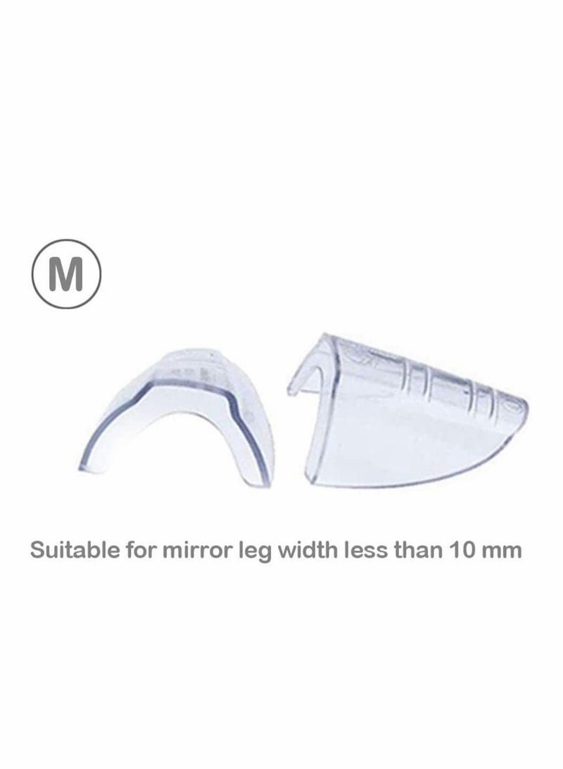 3 Pairs Safety Glasses Side Shields,Slip on Clear Shields,Fits Small to Medium Eyeglasses Frames Shields Protect