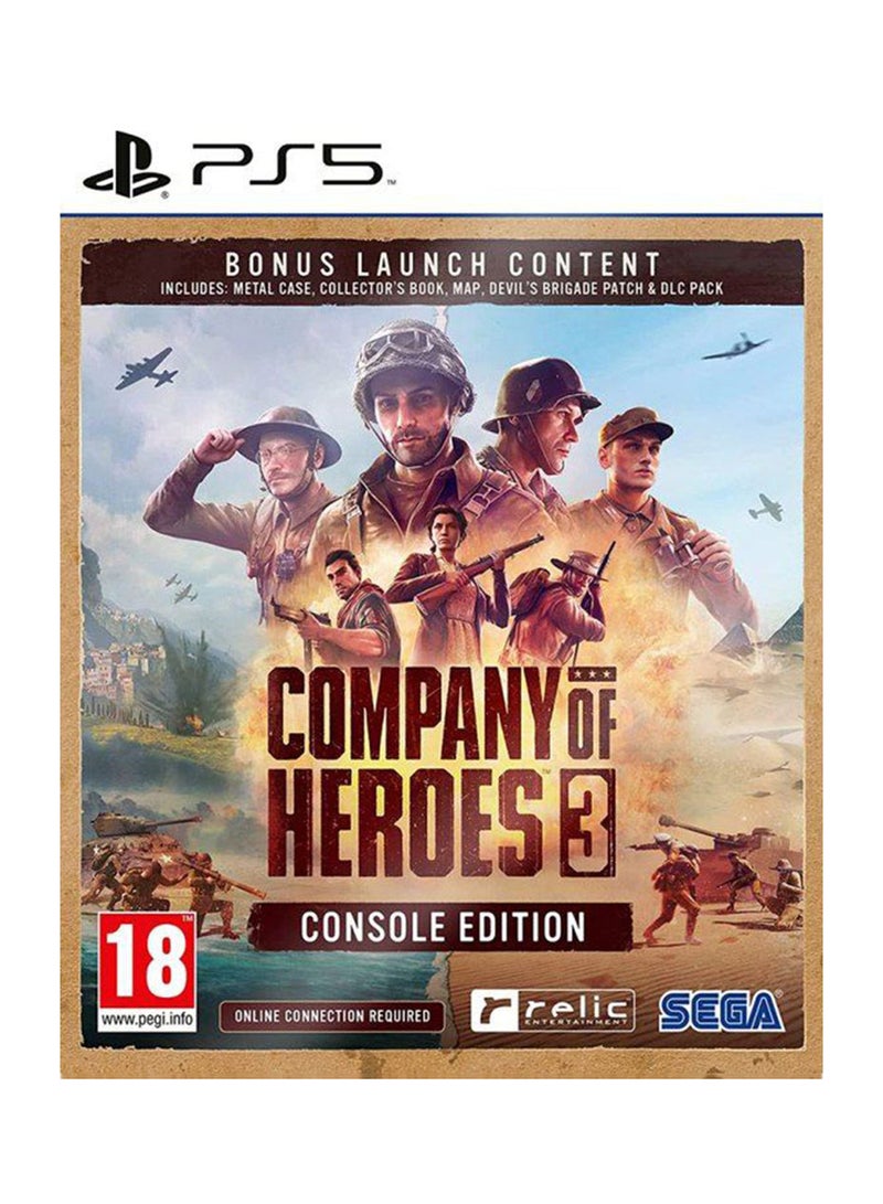 Company of Heroes 3  (Metal Case) - PlayStation 5 (PS5)