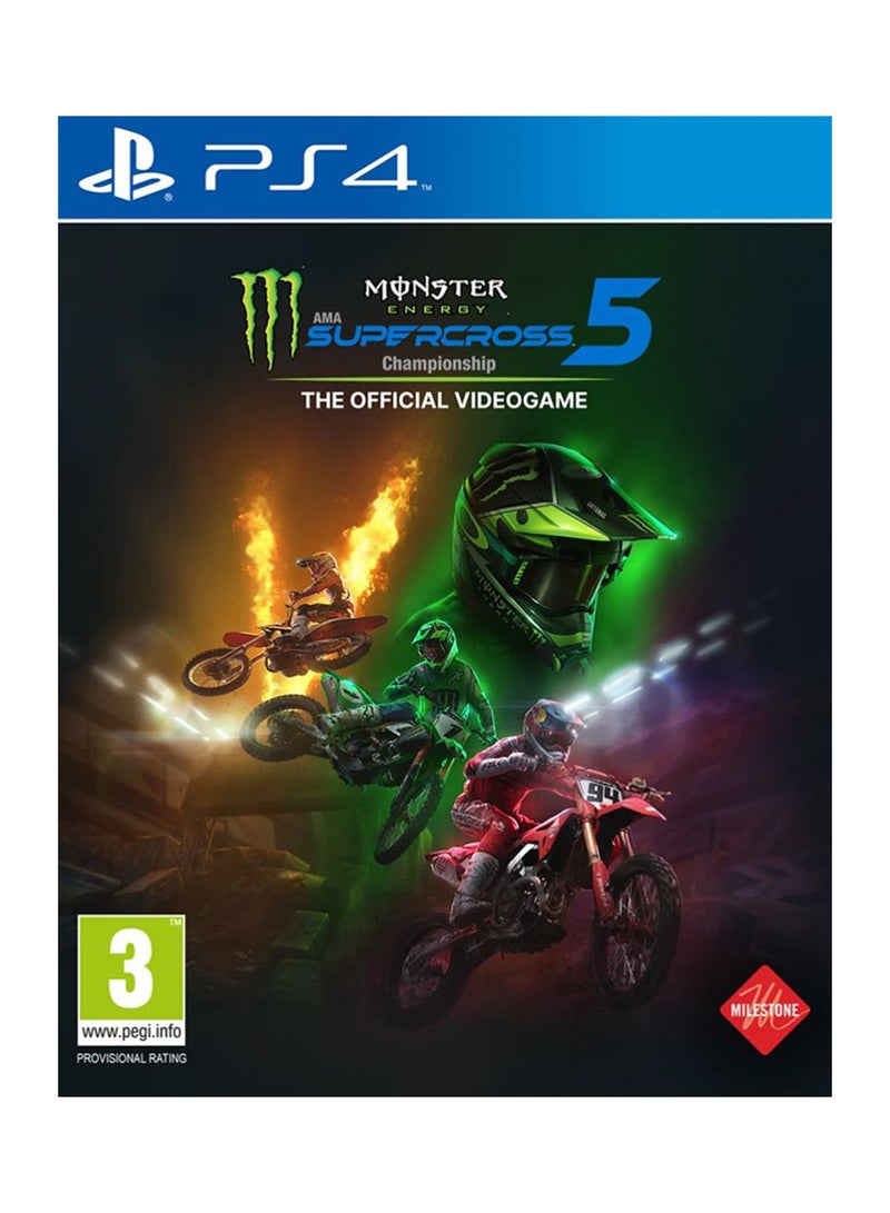 Monster Energy Supercross The Official Videogame 5 - PlayStation 4 (PS4)