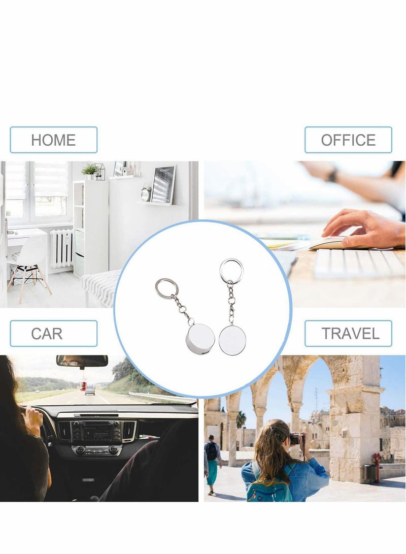Upgrade Watch Charger for iWatch Portable Wireless Charging Compitable with Apple Series 6/5/4/3/2/1, Keychain Style White