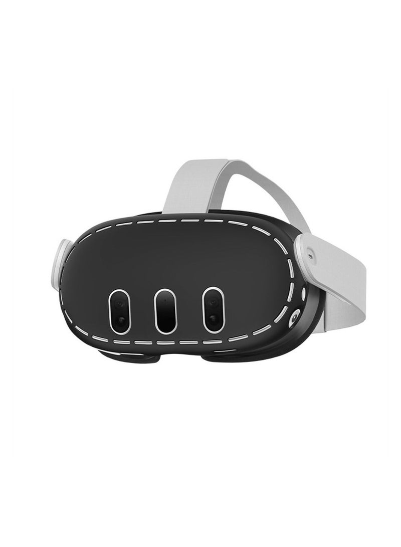 VR Shell Cover Skin for Quest 3 Headset Accessories, Silicone Protector Headsets, Anti Scratch Dust Shock