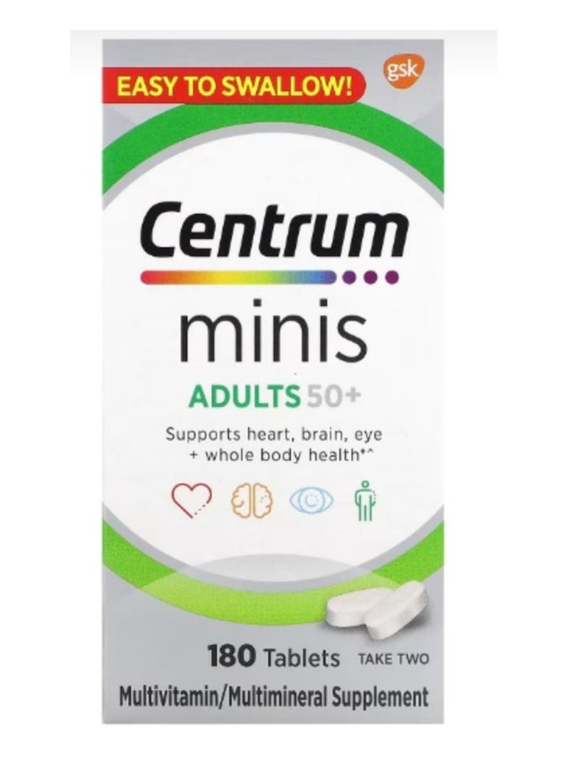 Minis Adults 50+ 180 Tablets