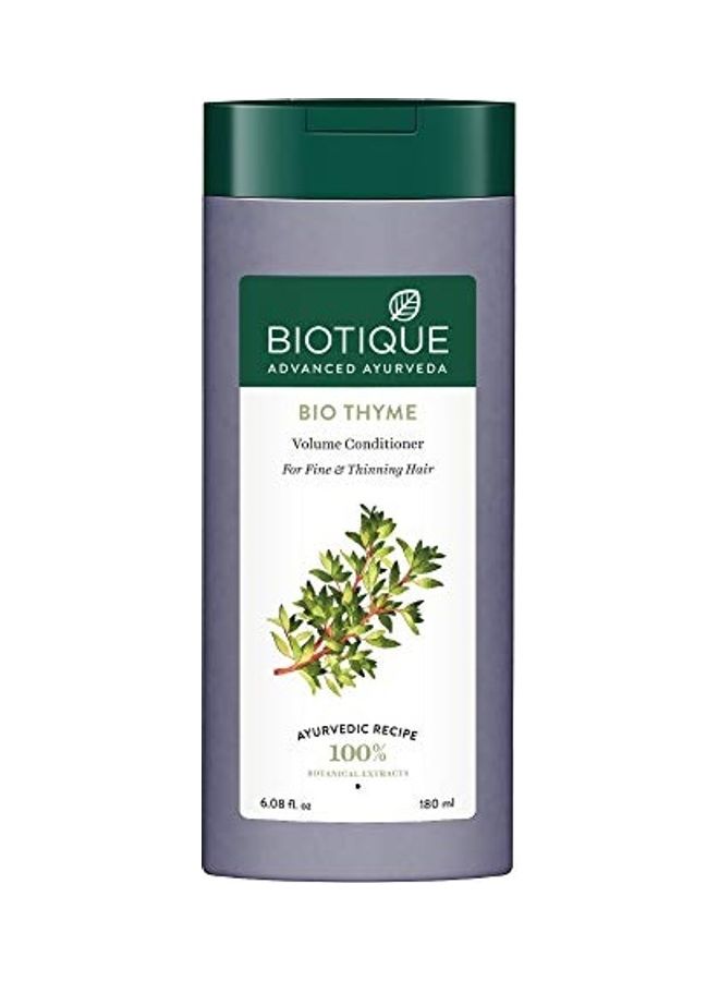 Bio Thyme Volume Conditioner For Fine And Thinning Hair Multicolour 180ml