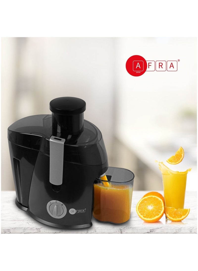 Juicer, 400W, 2 Speed Settings, Enjoy Fresh Juices & Refreshment The Way You Like It, G-Mark, ESMA, RoHS, And CB Certified, 2 Years Warranty 1.5 L 400 W AF-400JCBK Black