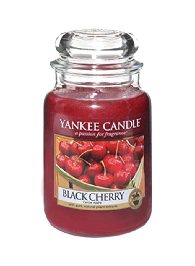 Yankee Candle Large Jar Candle, Black Cherry