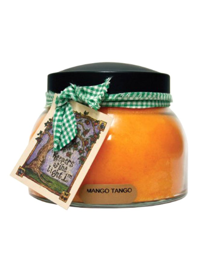 A Mango Tango 22 OZ Mama Jar Candle, 22Oz