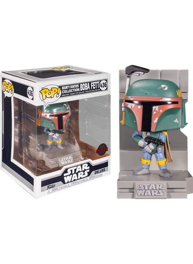 Pop! Deluxe Star Wars: Bounty Hunters Collection  Boba Fett Vinyl Figure 1 Of 7  Special Edition Exclusive