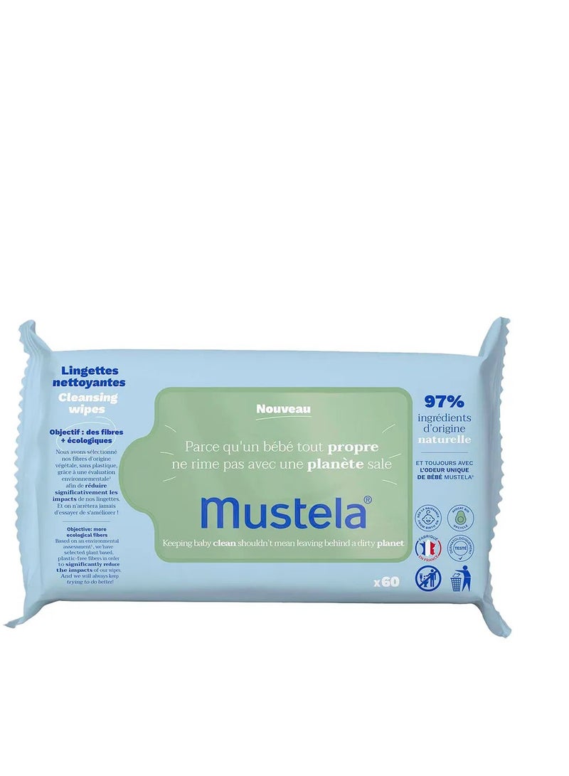 Cleansing Wipes 120 Sheets Pack Of 2 (60 x 2)