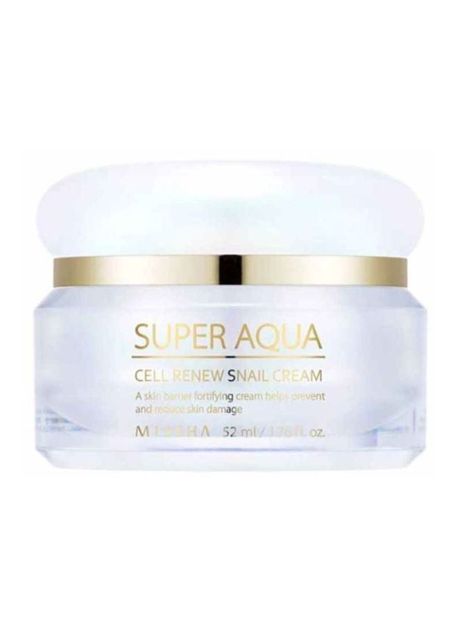 Super Aqua Cell Renew Snail Anti-Ageing Cream Beige 52ml