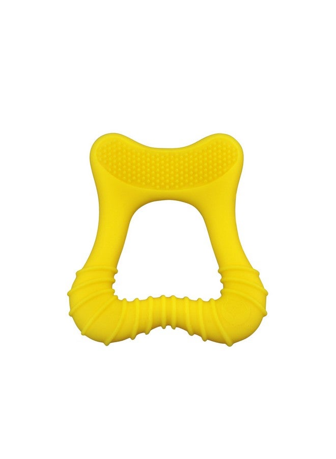 Cleaning Teether Made From Silicone Soothes & Massages Baby'S Gums & First Teeth Soft Flexible Silicone Eases Pain Easy To Hold Gum & Chew Dishwasher Safe