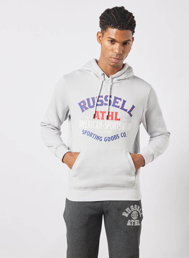 Basic Logo Hoodie Grey