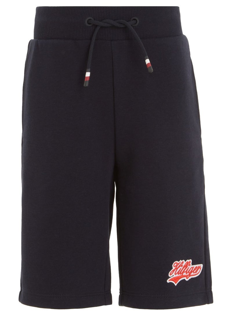 Kids Script Sweat Shorts