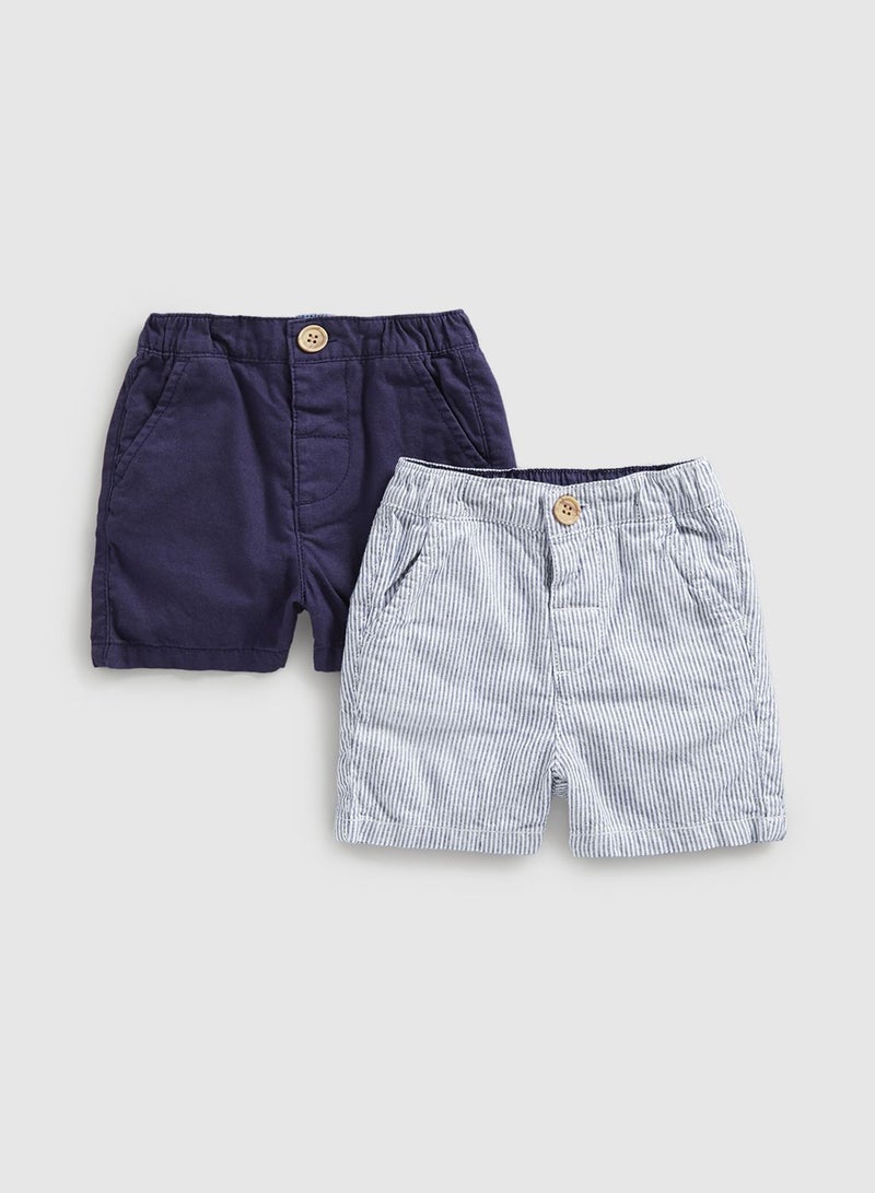 Kids 2 Pack Assorted  Shorts