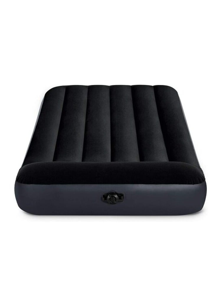 Intex 64141 Durabeam Pillow Rest Classic Airbed Inflatable Mattress Black