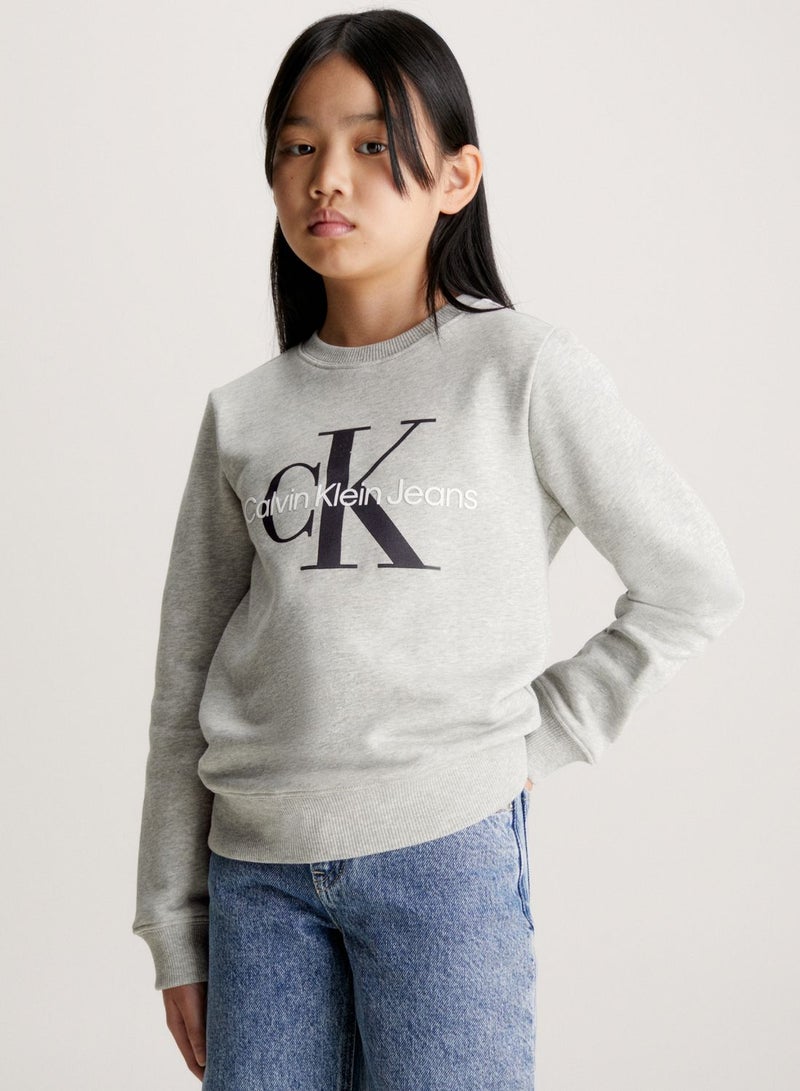 Kids Monogram Sweatshirt