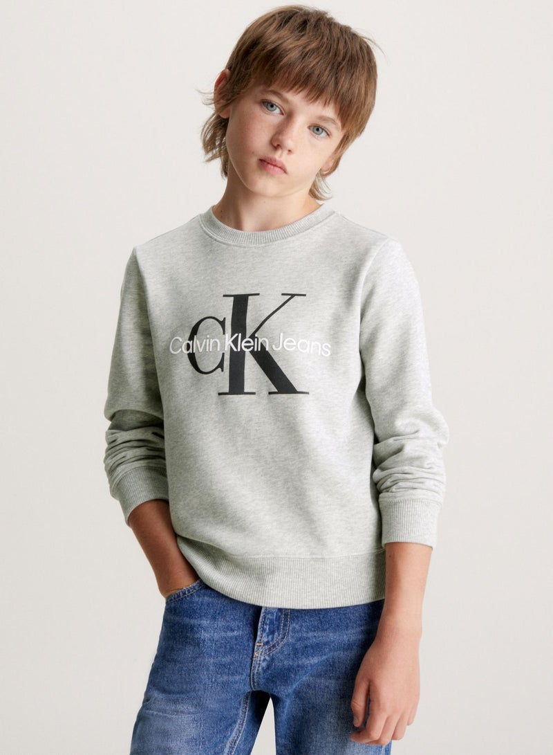 Kids Monogram Sweatshirt