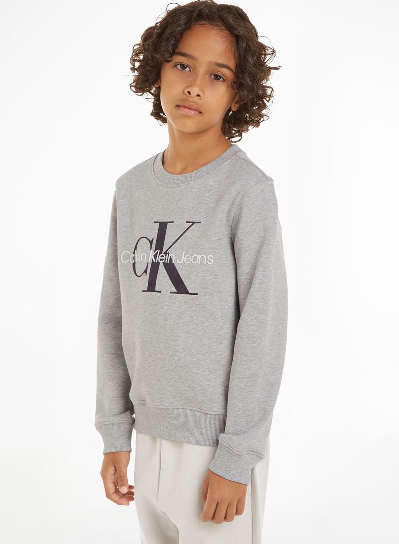 Kids Monogram Sweatshirt